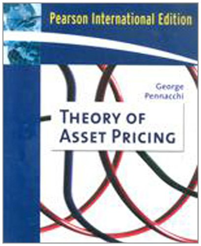 Theory of Asset Pricing (Addison-Wesley Series in Finance) Books