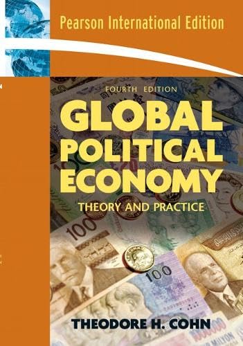 Global Political Economy: International Edition Politics & History