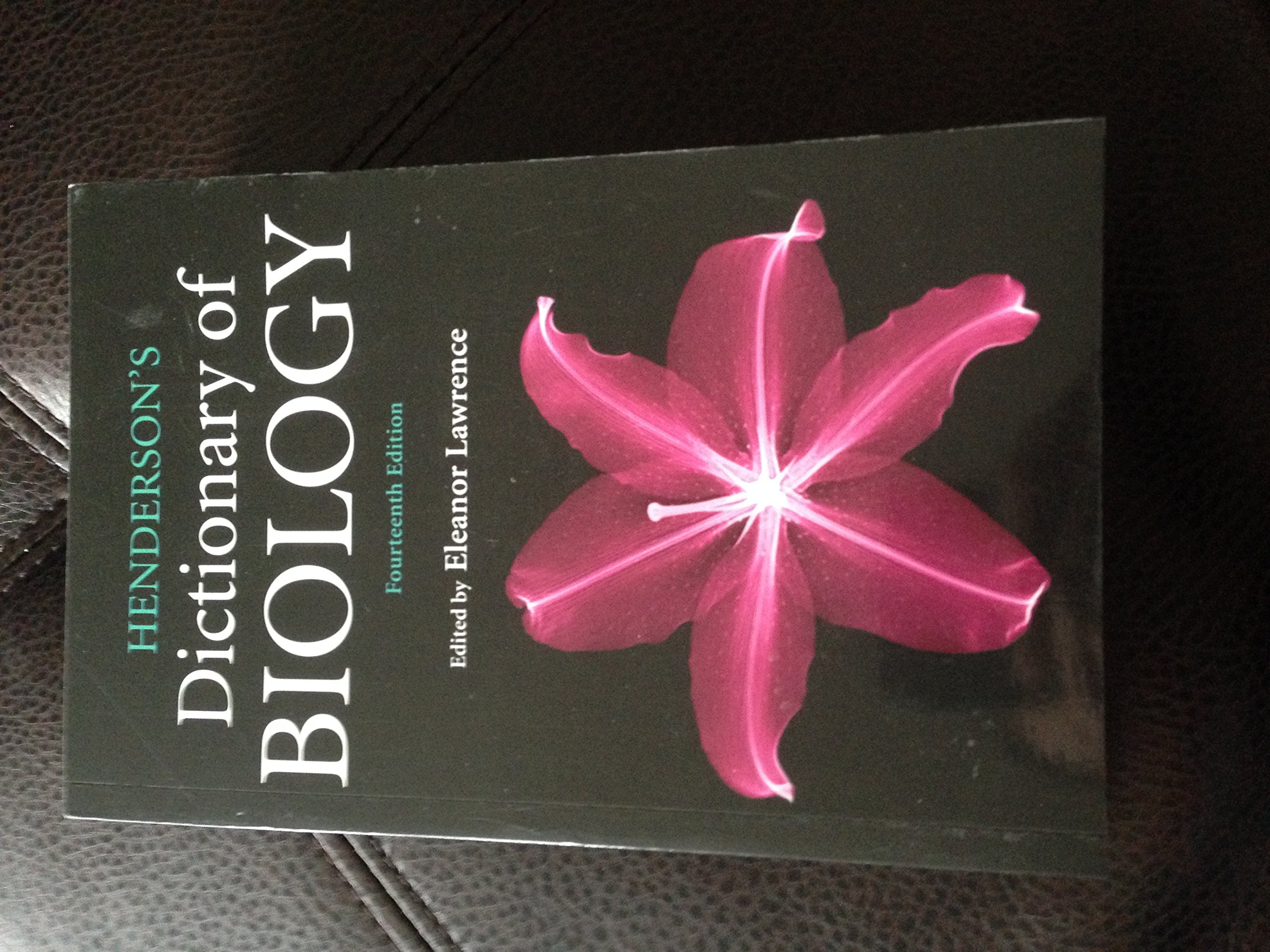 Henderson's Dictionary of Biology Natural Sciences