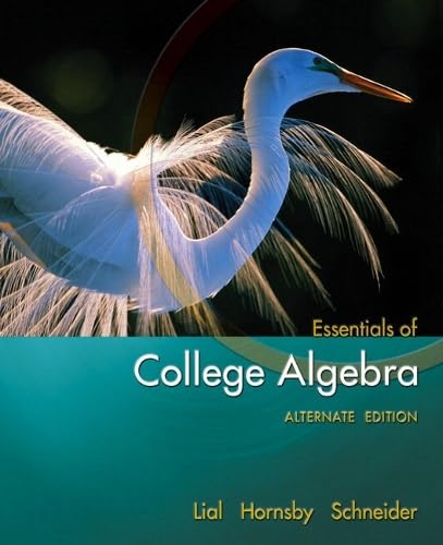Essentials of College Algebra, Alternate Edition + Mymathlab Student Access Mathematics