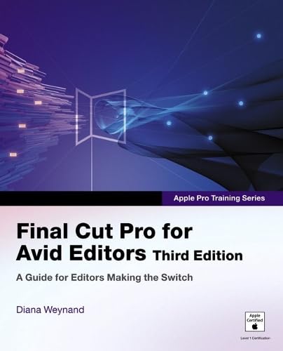 Product Image: Apple Pro Training Series: Final Cut Pro for Avid Editors