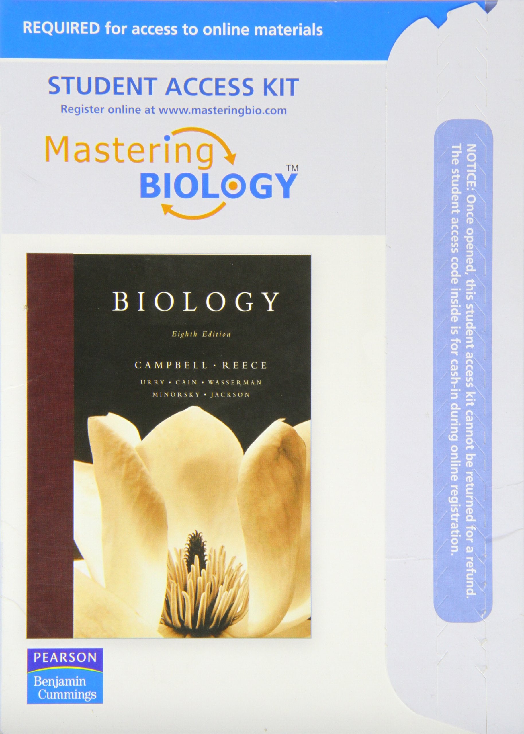 Mastering Biology with Pearson eText Student Access Kit for Biology (ME component) book