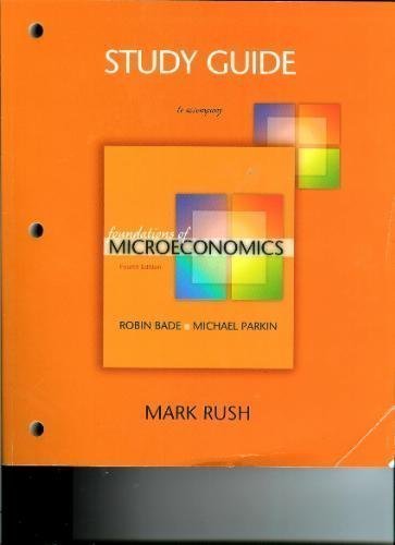 Study Guide for Foundations of Microeconomics Business, Finance & Career