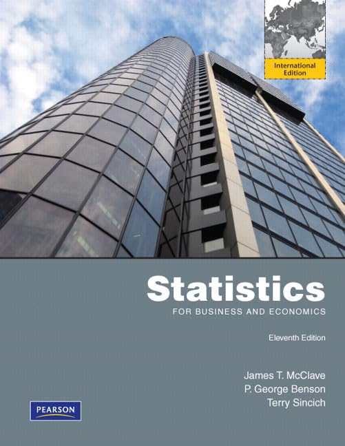 Statistics for Business and Economics: International Edition Business, Finance & Career