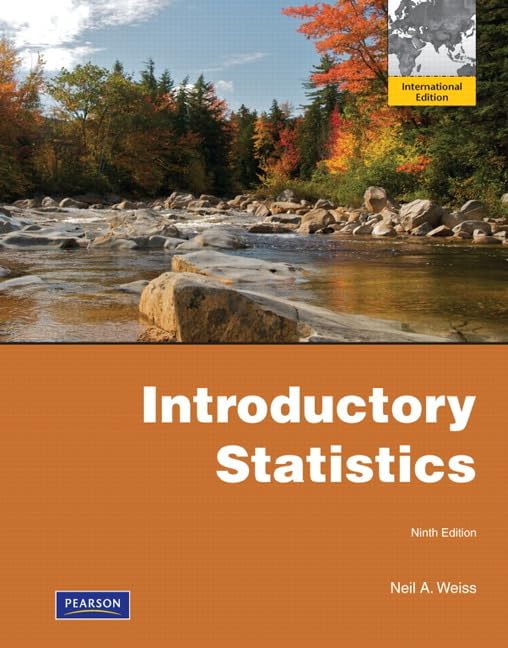 Product Image: Introductory Statistics: International Edition