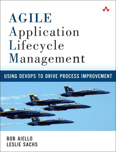 Product Image: Agile Application Lifecycle Management: Using Devops to Drive Process Improvement
