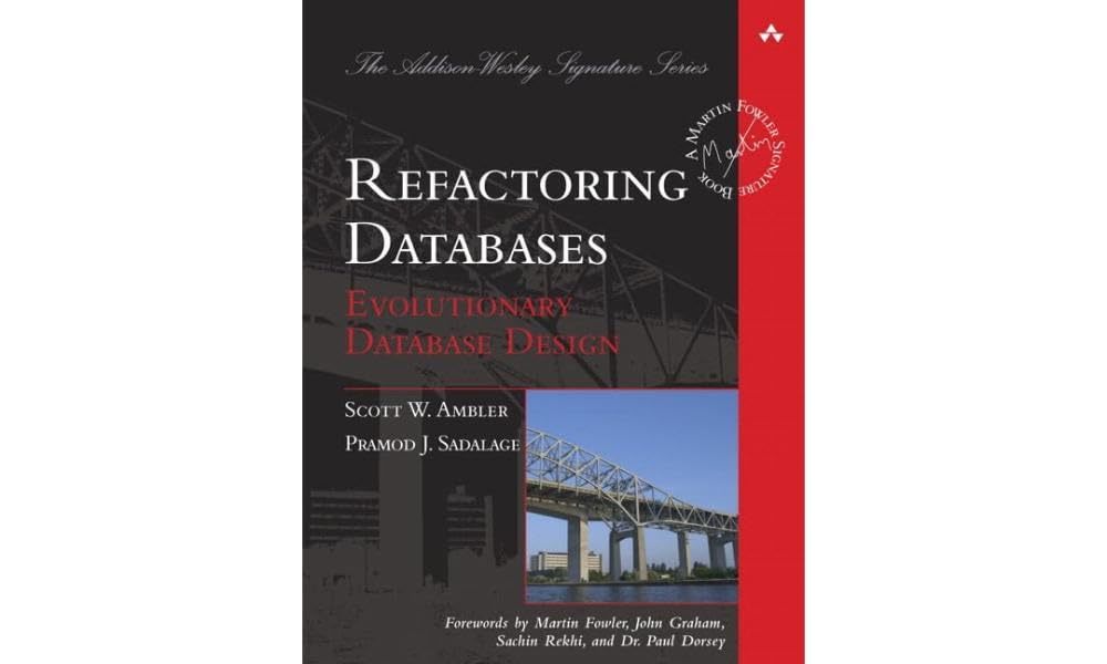 Refactoring Databases Computer Science
