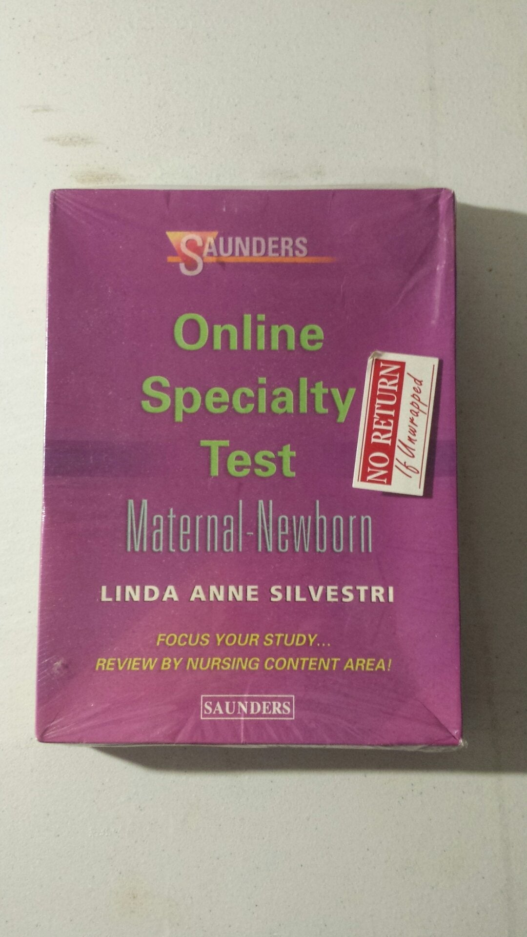 Saunders Online Specialty Test-Maternal/Newborn Medicine