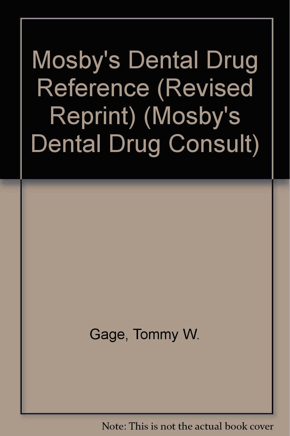 Product Image: Mosby's Dental Drug Reference