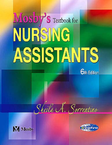 Mosby's Textbook For Nursing Assistants Medicine