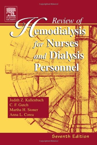 Review Of Hemodialysis For Nurses And Dialysis Personnel Medicine