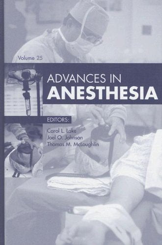 Product Image: Advances in Anesthesia