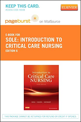 Product Image: Introduction to Critical Care Nursing Access Code