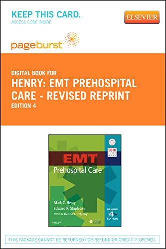 Emt Prehospital Care Pageburst Digital Book Medicine