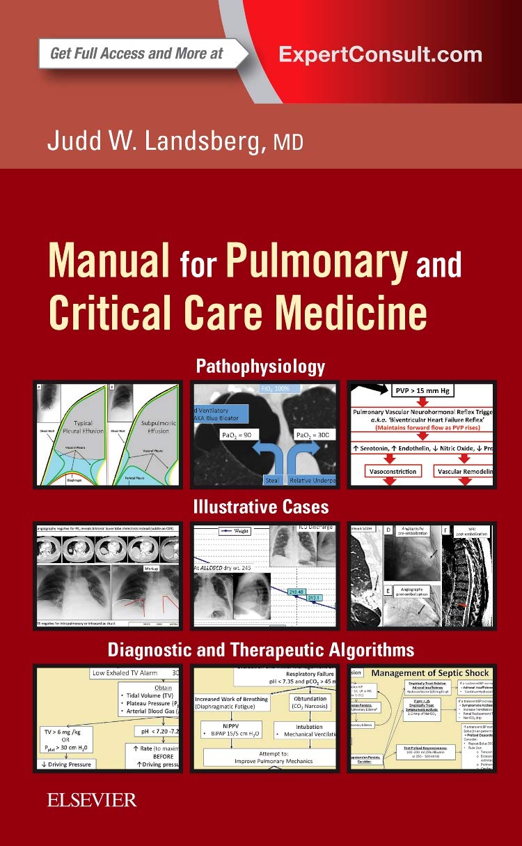 Clinical Practice Manual for Pulmonary and Critical Care Medicine Medicine