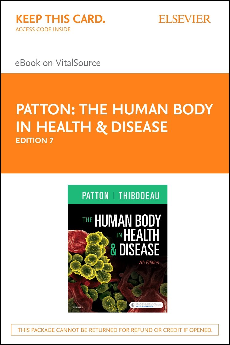 The Human Body in Health & Disease - Elsevier Ebook on Vitalsource Retail Access Card Medicine