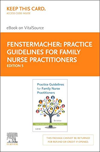 Practice Guidelines for Family Nurse Practitioners Vitalsource Access Card Medicine