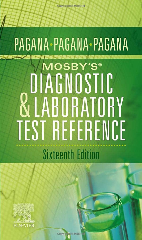 Mosby's(r) Diagnostic and Laboratory Test Reference Medicine