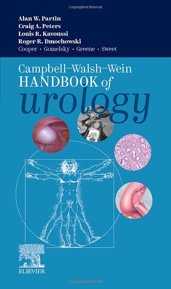 Campbell Walsh Wein Handbook of Urology Medicine