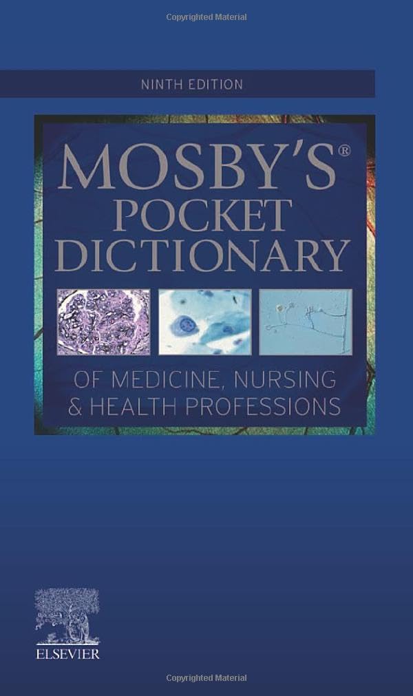 Mosby's Pocket Dictionary of Medicine, Nursing & Health Professions Medicine