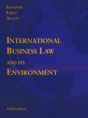 International Business Law and Its Environment Law