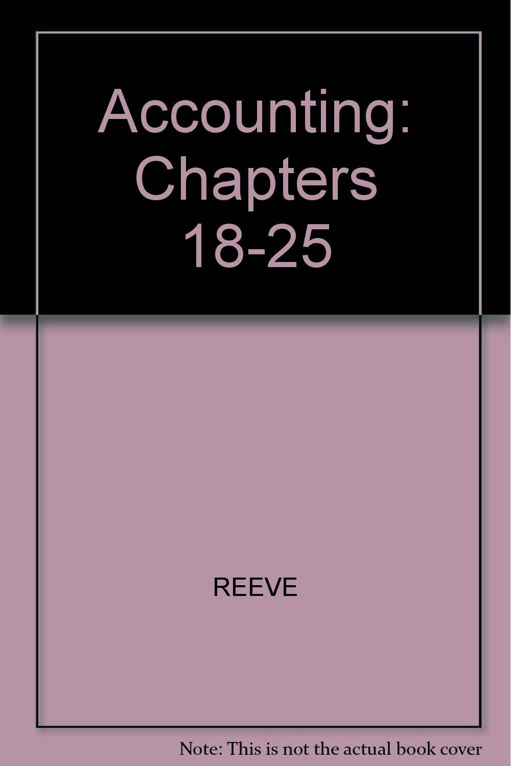 Product Image: Accounting: Chapters 18-25