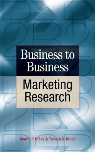 Business-to-Business Market Research Business, Finance & Career