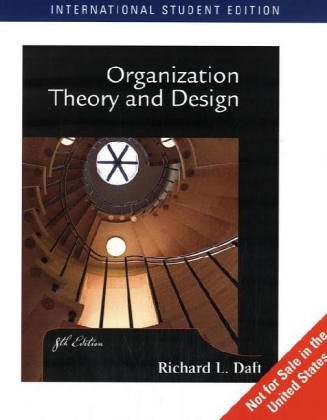 Organization Theory and Design Business, Finance & Career