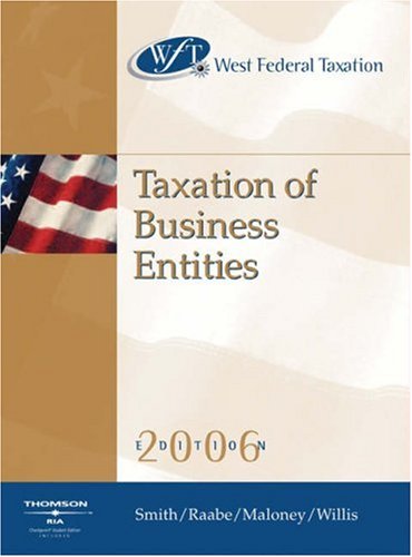 West Federal Taxation 2006: Business Entities with RIA Access Card Law