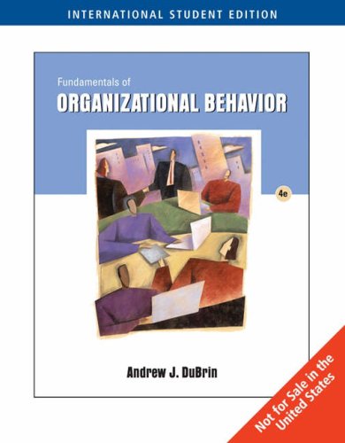 Fundamentals of Organizational Behavior Business, Finance & Career