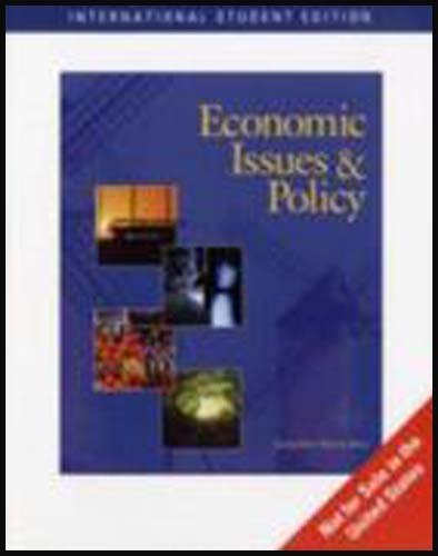 Economic Issues and Policy Business, Finance & Career