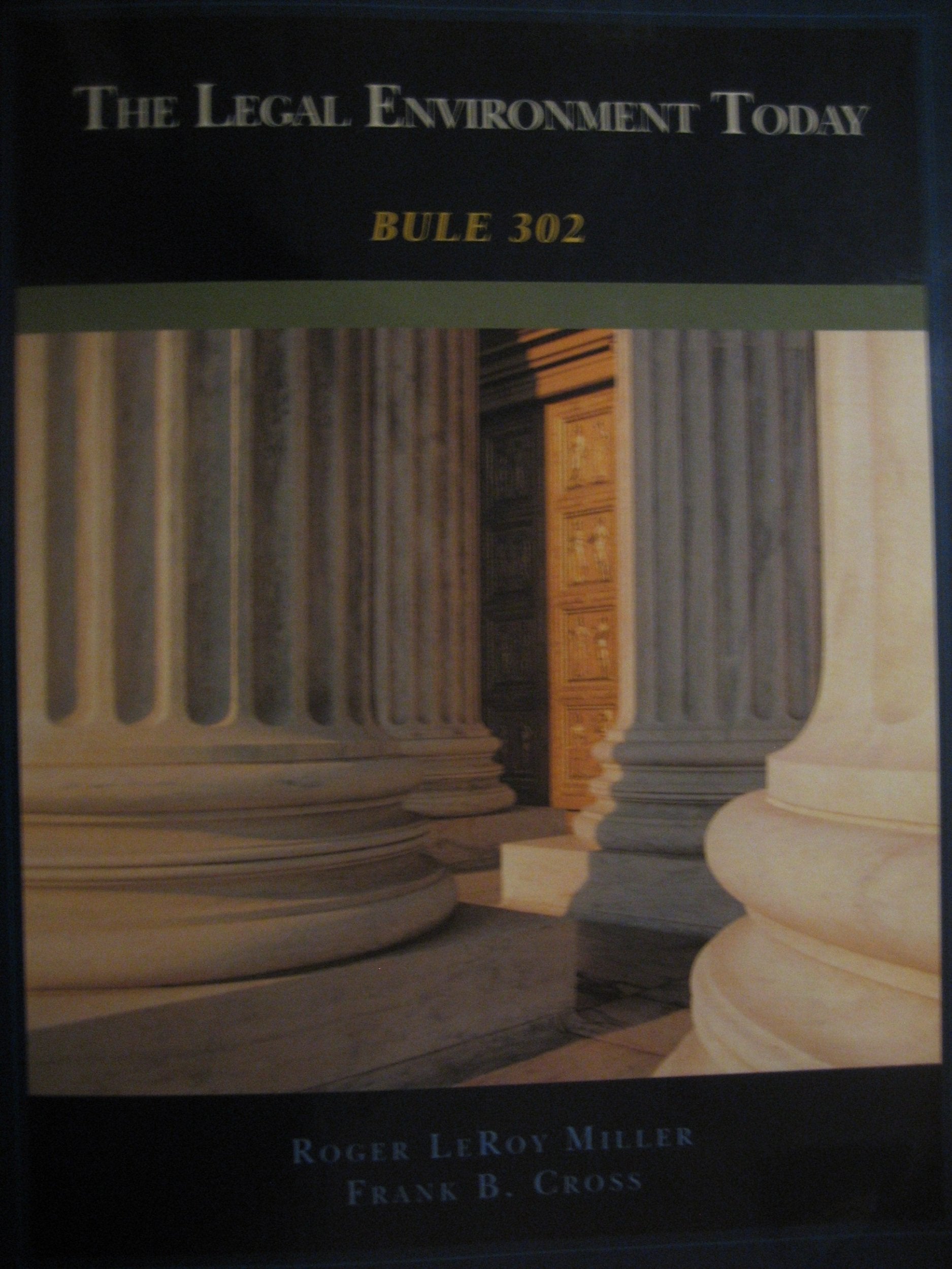 Product Image: The Legal Environment Today: Bule 302