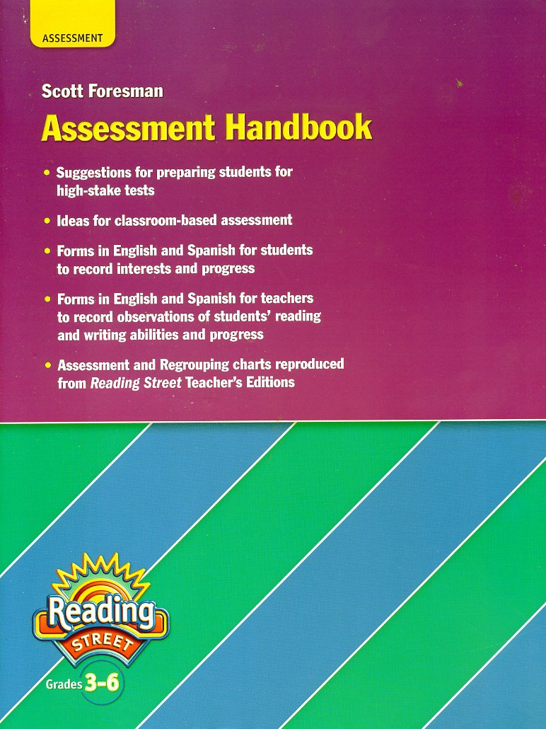 Assessment Handbook, Grades 3-6 (Reading Street) by Scott Foresman (2008-05-03) Books