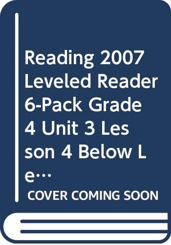 READING 2007 LEVELED READER 6-PACK GRADE 4 UNIT 3 LESSON 4 BELOW LEVEL THE SUMMER OF HURRICANE ANDREW Education & Training