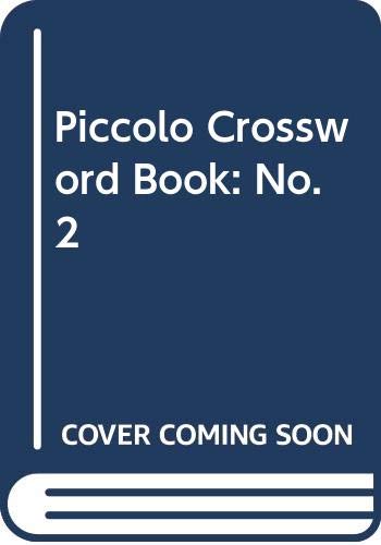 Piccolo Crossword Book: No. 2 book