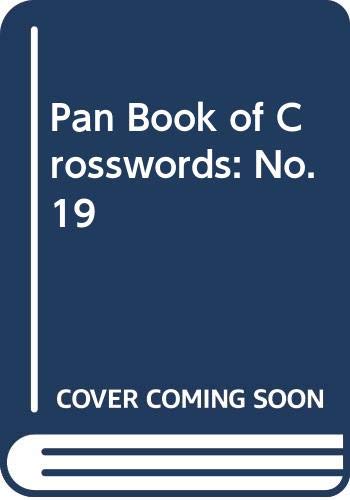 Pan Book of Crosswords: No. 19 Books