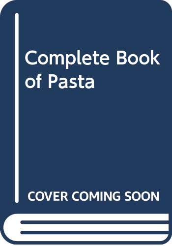 Complete Book of Pasta Books