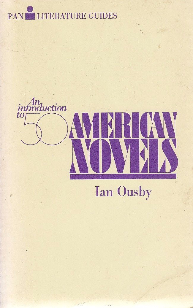 An Introduction to Fifty American Novels (Pan literature guides) Books