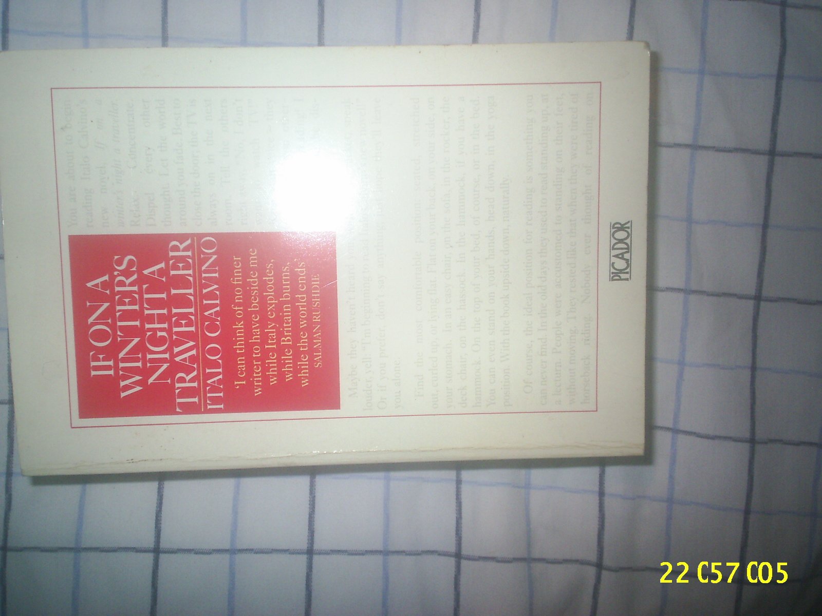 If on a Winter's Night a Traveller (Picador Books) Contemporary literature
