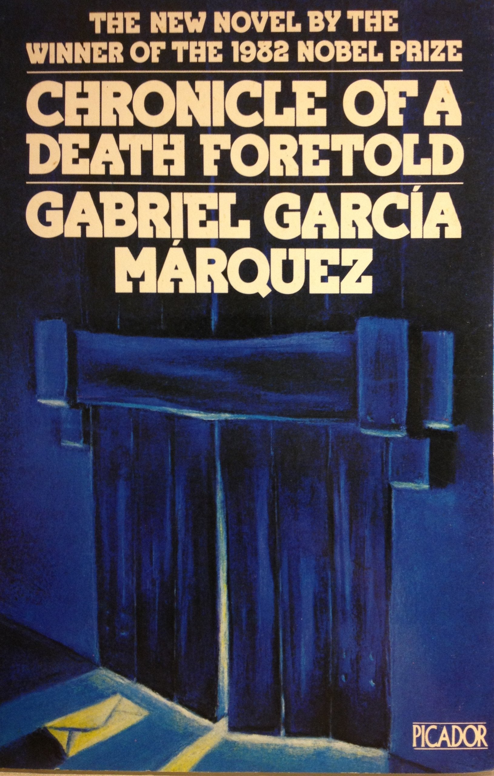 Chronicle of a Death Foretold (Picador Books) Contemporary literature