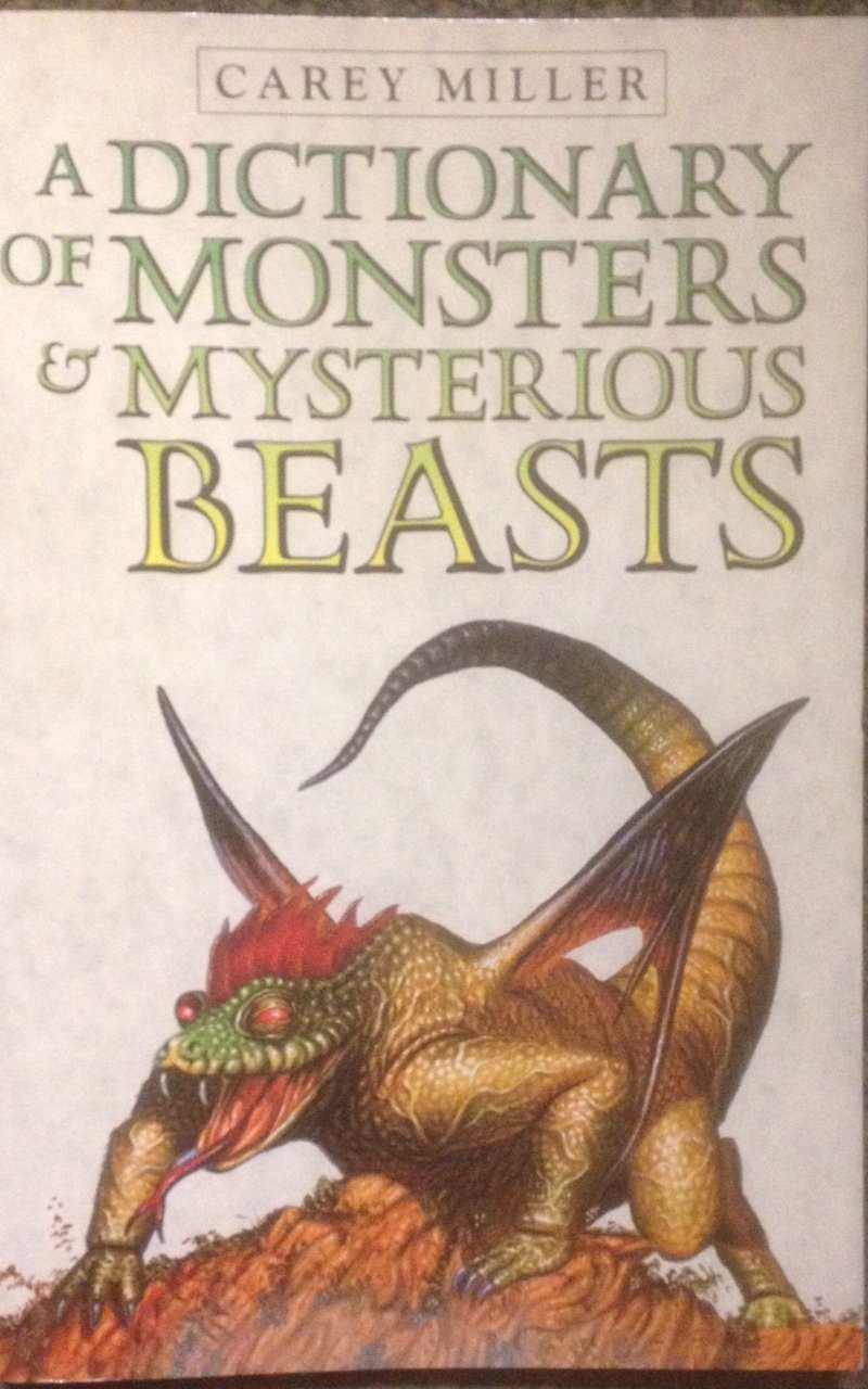 A Dictionary of Monsters and Mysterious Beasts (Piccolo Books) Non-fiction
