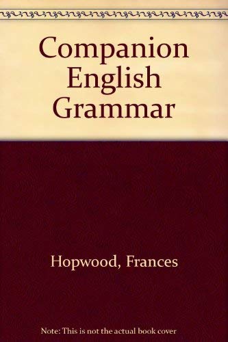 Companion English Grammar Books