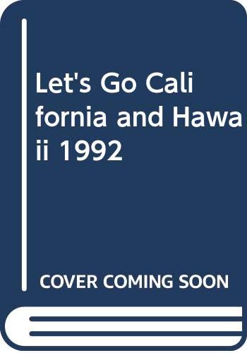 Let's Go California and Hawaii book
