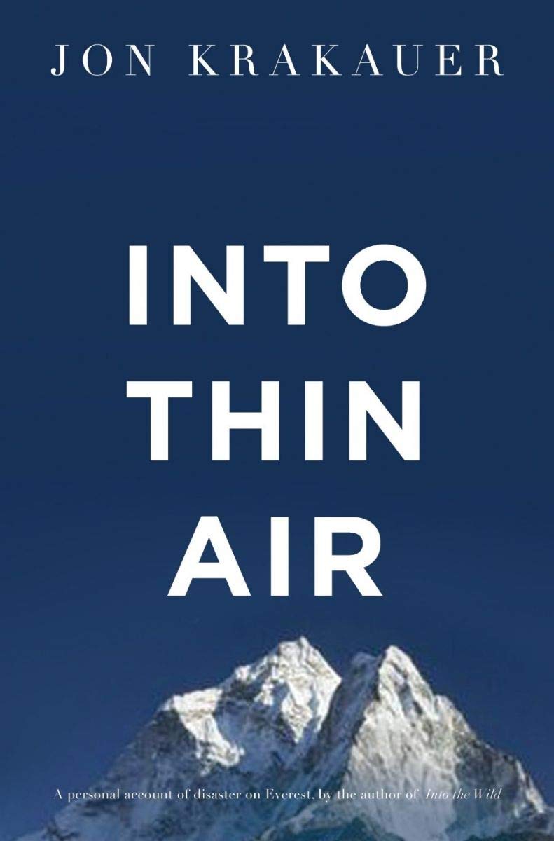 Into Thin Air: A Personal Account of the Mount Everest Disaster Sports