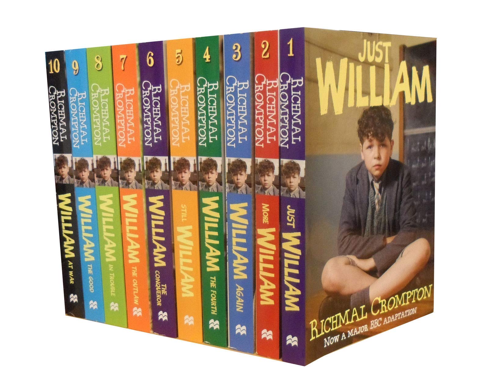 Just William Boxed Set: "Just William", "More William", "William Again", "William the Fourth", "Still William", "William the Conqueror", "William the ... in Trouble", "William the Good", "William" book