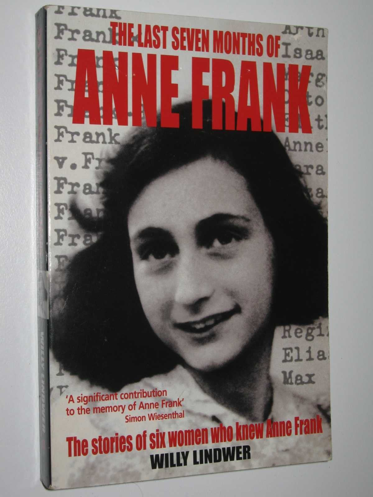 The Last Seven Months of Anne Frank book