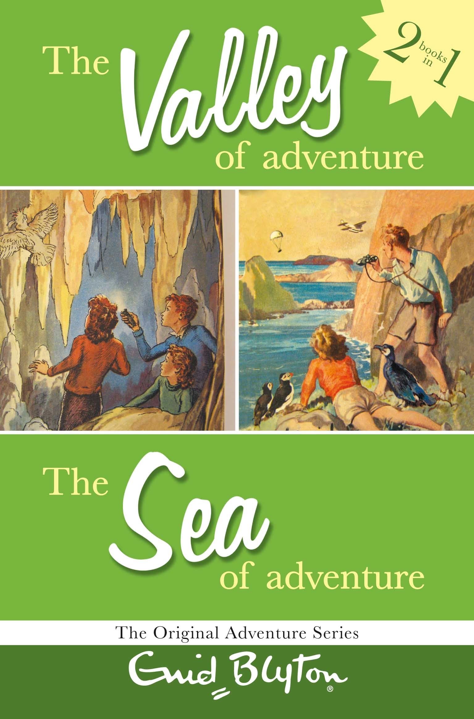 The Valley of Adventure and the Sea of Adventure: Two Great Adventures (Adventure Series) Novels & Short Stories