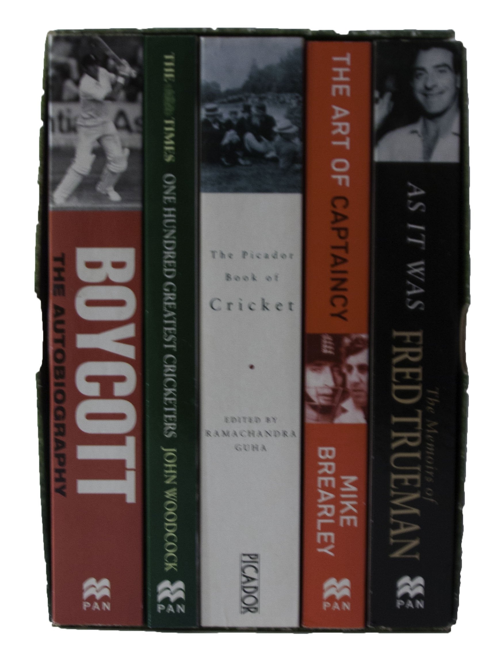 Howzat ("Boycott: The Autobiography", "As it Was: The Memoirs of Fred Trueman", "The Art of Captaincy: The Man Behind Botham's Ashes", "One Hundred Greatest Cricketers", "The Picador Book of Cricket") Books