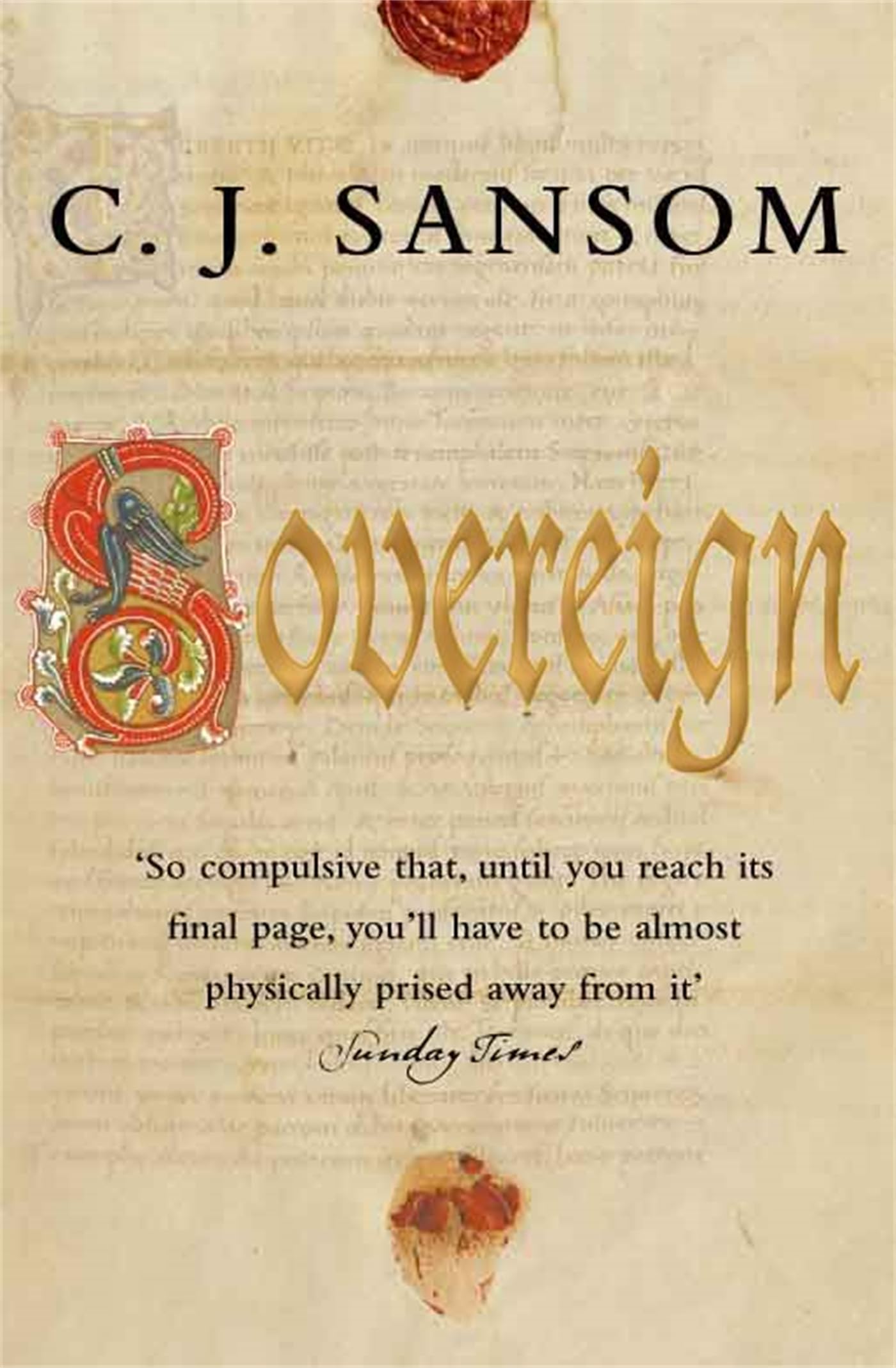 Sovereign (The Shardlake series, 3) Historical Fiction