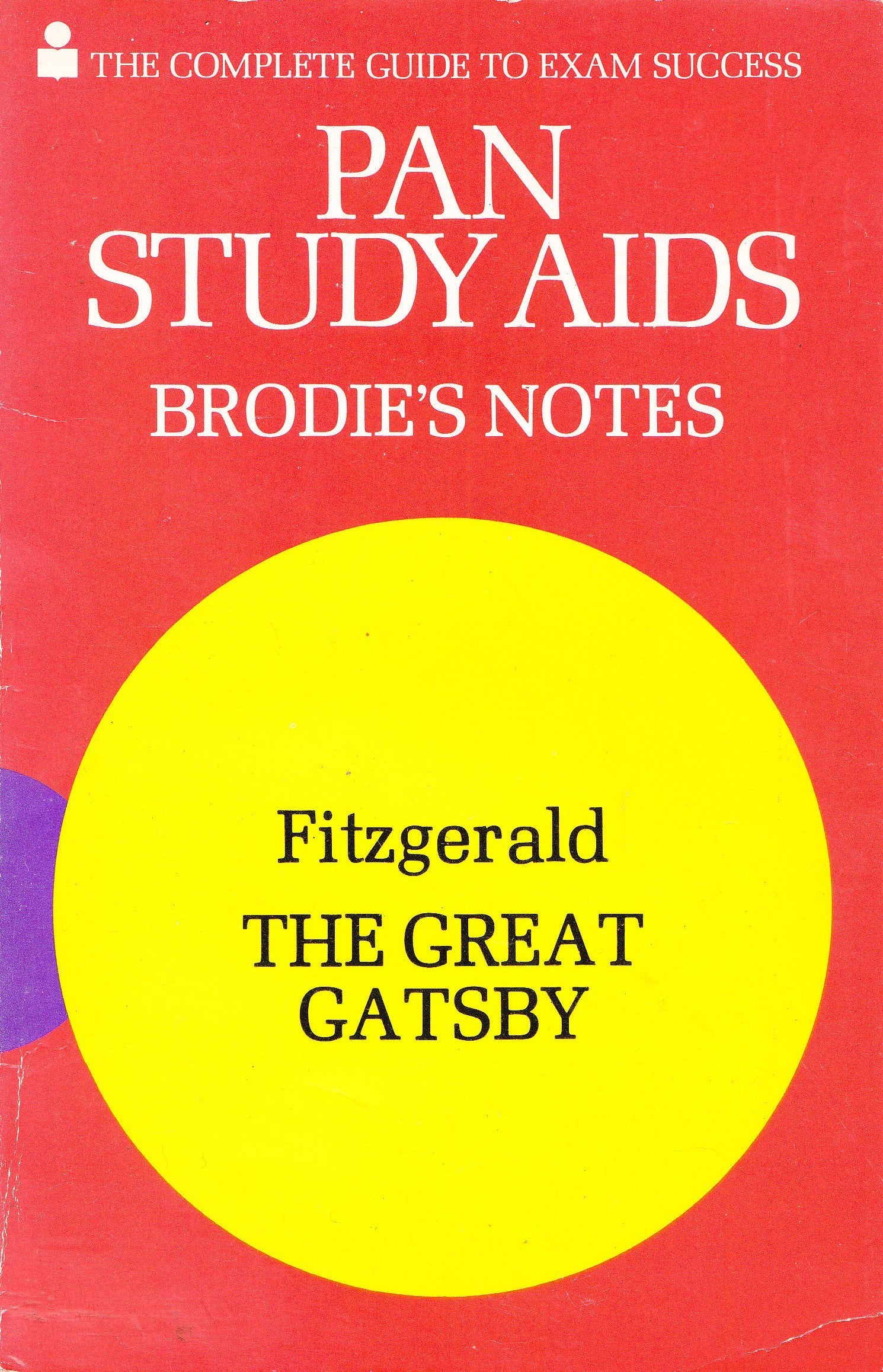 Brodie's Notes on F.Scott Fitzgerald's "Great Gatsby" (Pan study aids) Books